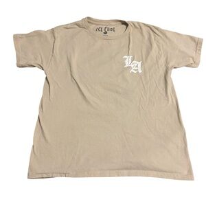 Ice Cube LA West Coast’s Very Own tan tee Size Youth L #rapper #hiphop